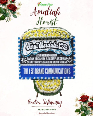 Papan Bunga Duka di Jombang