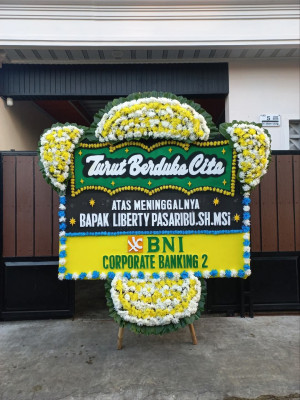 Papan Bunga Duka di Jombang